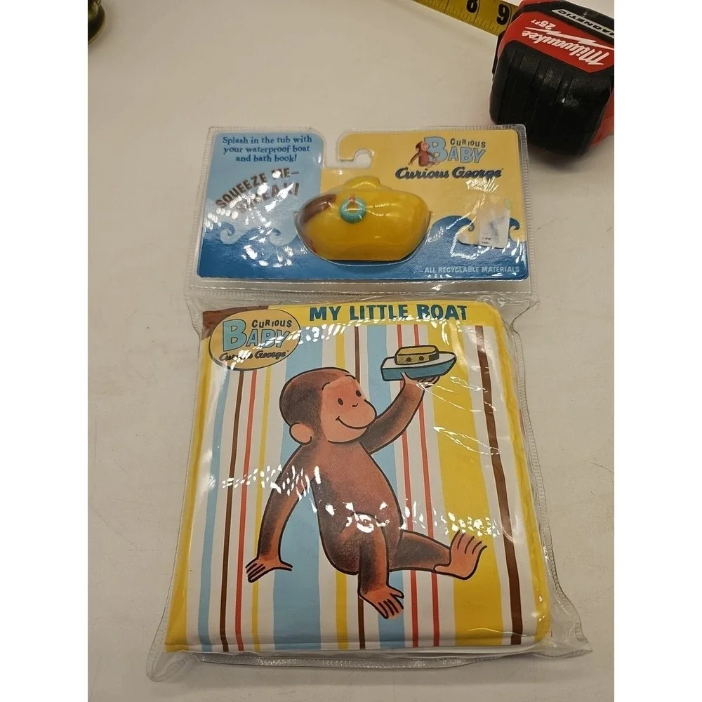 Curious Baby: My‎ Little Bath Book & Toy Boat New